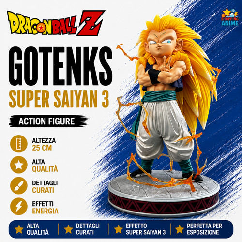 Gotenks super sayan action - gotenks, 3