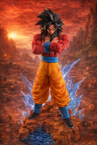 Goku super saiyan - goku, 32cm
